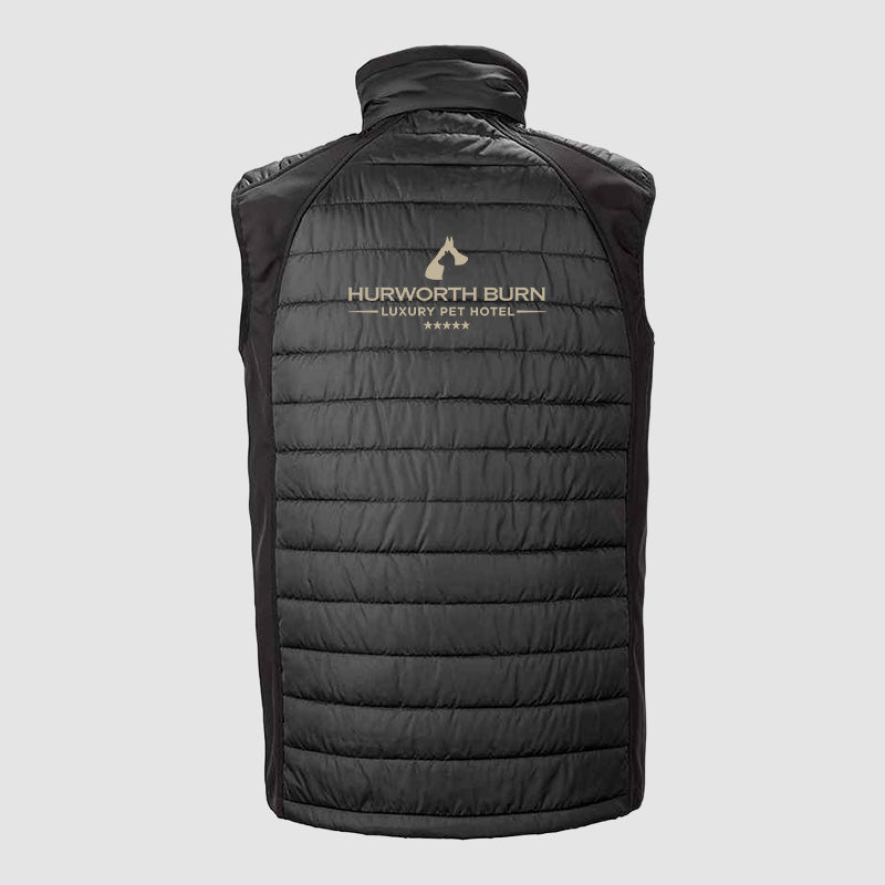 Padded Bodywarmer - Hurworth Burn - Black