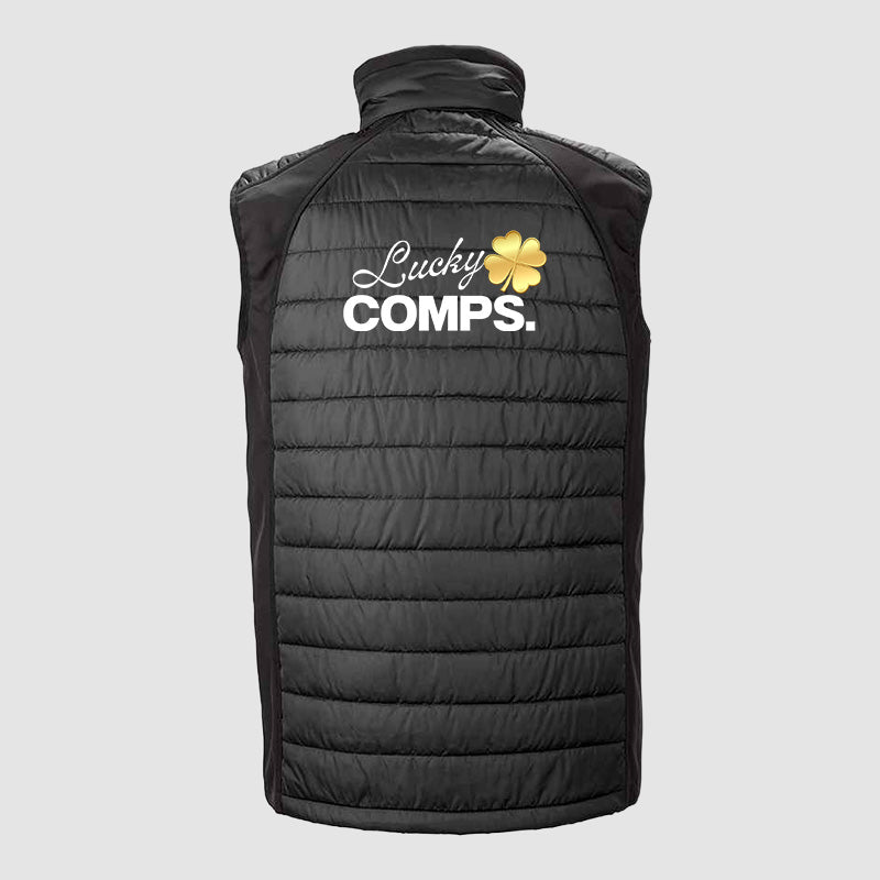 Padded Bodywarmer - Lucky Comps - Black