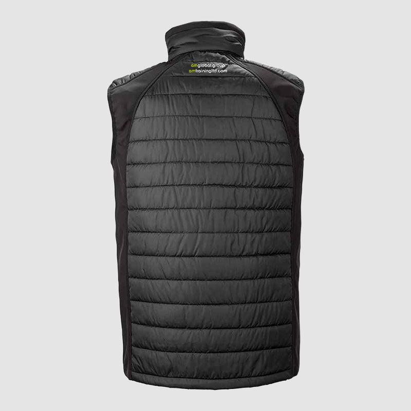 Padded Bodywarmer - AM Global - Black