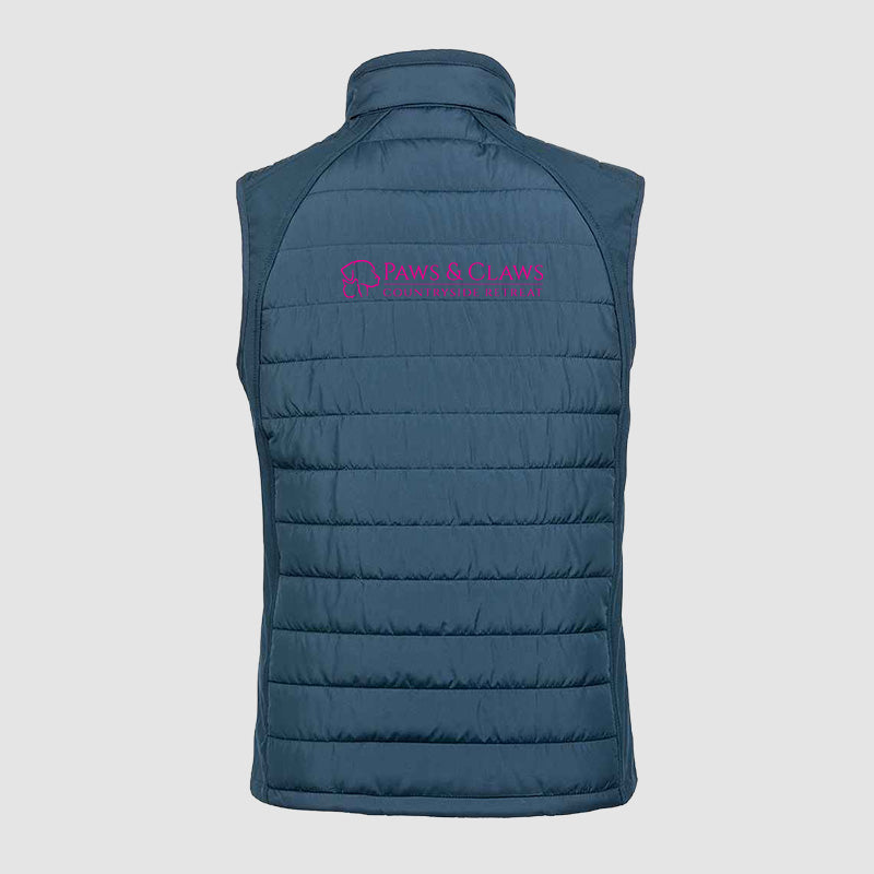Padded Bodywarmer - Paws & Claws - Navy