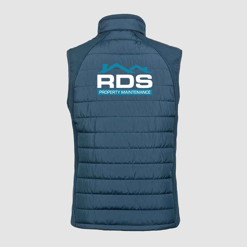 Padded Bodywarmer - RDS - Navy