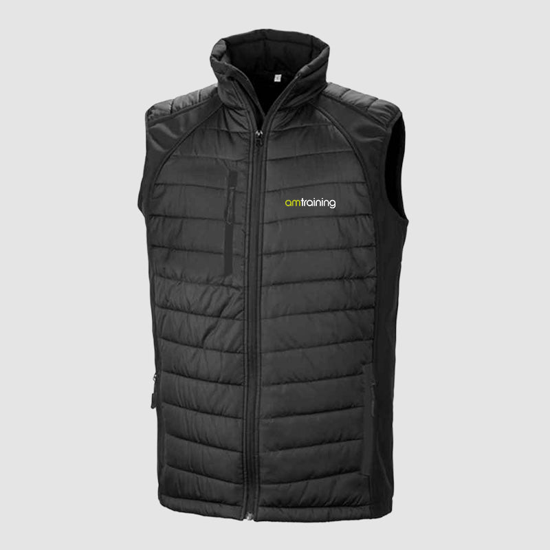 Padded Bodywarmer - AM Training - Black