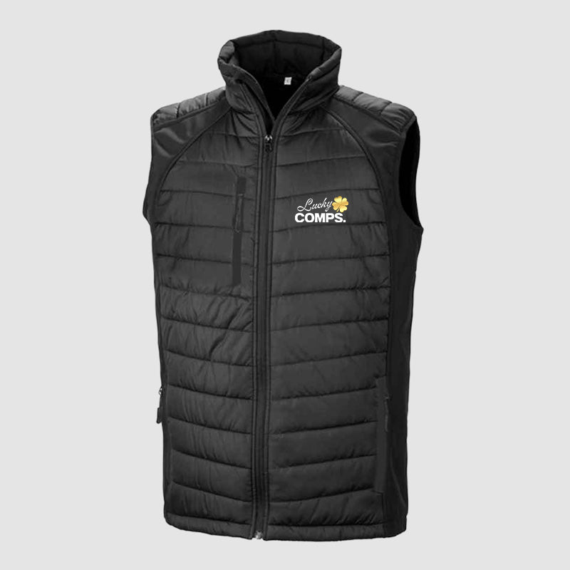 Padded Bodywarmer - Lucky Comps - Black