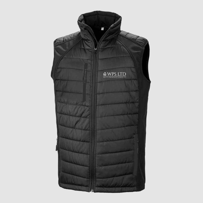 Padded Bodywarmer - WPS - Black
