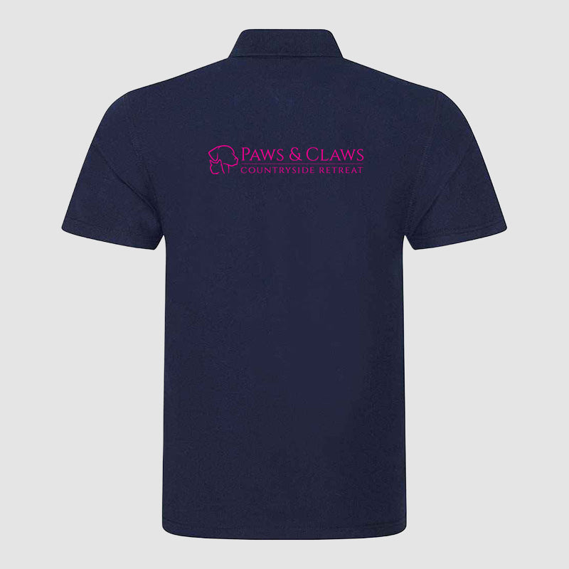 Polo - Paws & Claws - Navy
