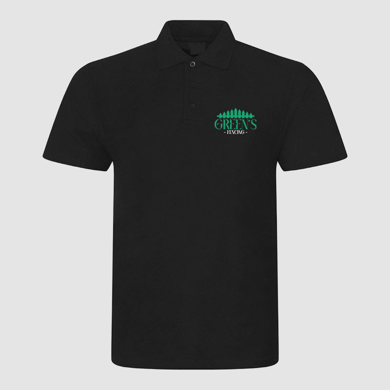 Polo - Greens Fencing - Black