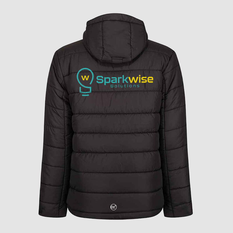 Regatta Navigate Thermal Jacket - Sparkwise - Black/Grey