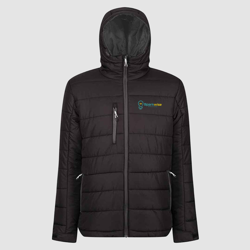 Regatta Navigate Thermal Jacket - Sparkwise - Black/Grey