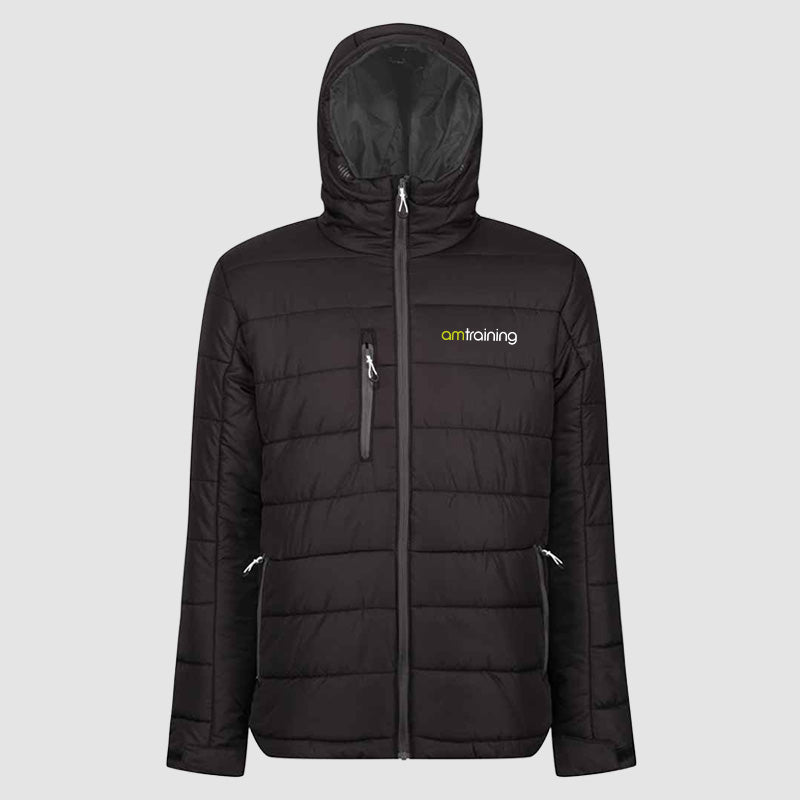 Regatta Navigate Thermal Jacket - AM Training - Black/Grey
