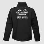 Soft Shell Jacket - A&C Roofing - Black