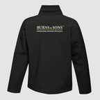 Softshell Jacket - Burns and Sons - Black