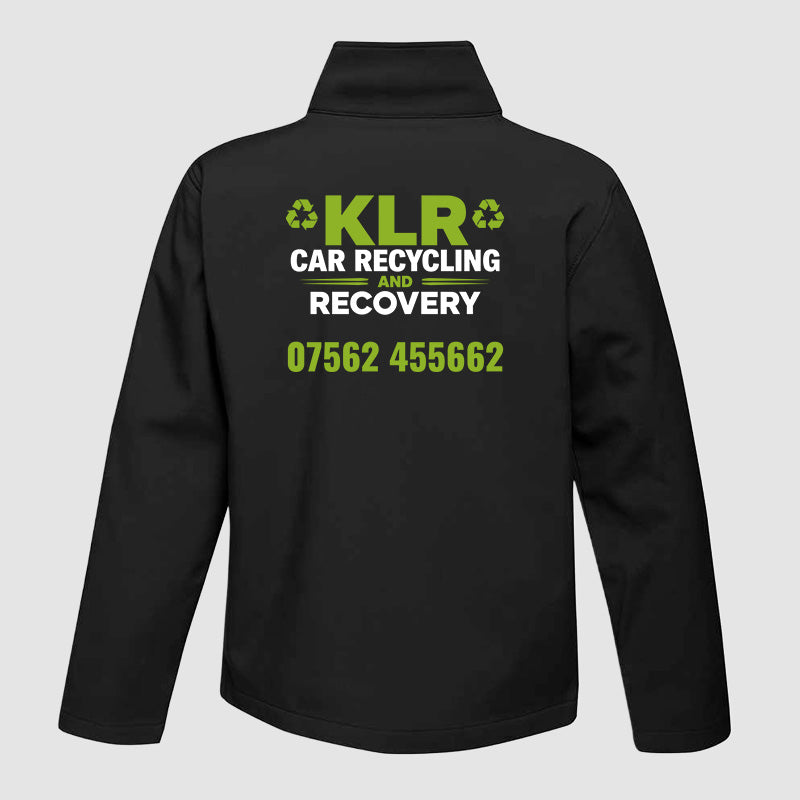 Soft Shell Jacket - KLR - Black