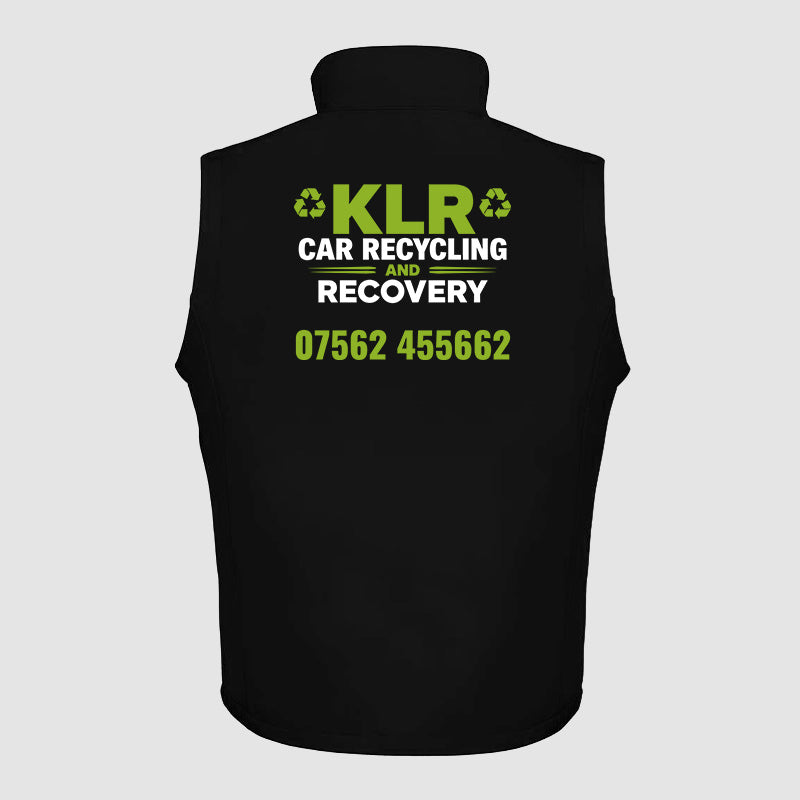 Softshell Bodywarmer - KLR - Black