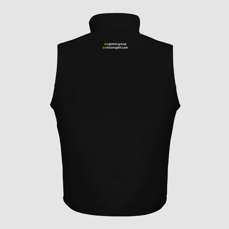 Softshell Bodywarmer - AM Global - Black