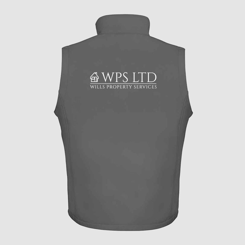 Softshell Bodywarmer - WPS - Grey