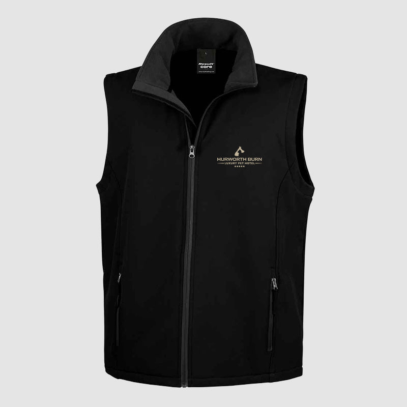 Softshell Bodywarmer - Hurworth Burn - Black