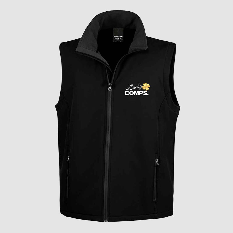 Softshell Bodywarmer - Lucky Comps - Black
