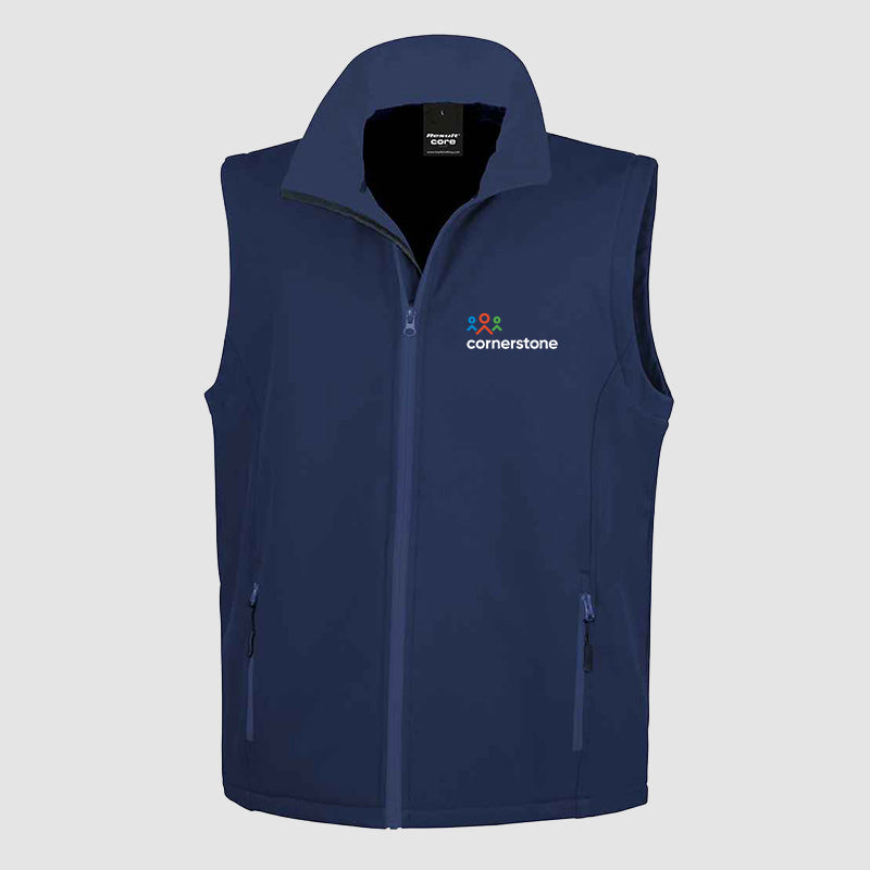 Softshell Bodywarmer - Cornerstone - Navy