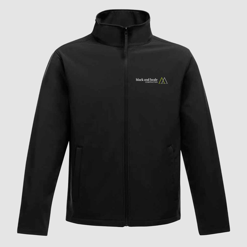 Soft Shell Jacket - Black & Heale - Black