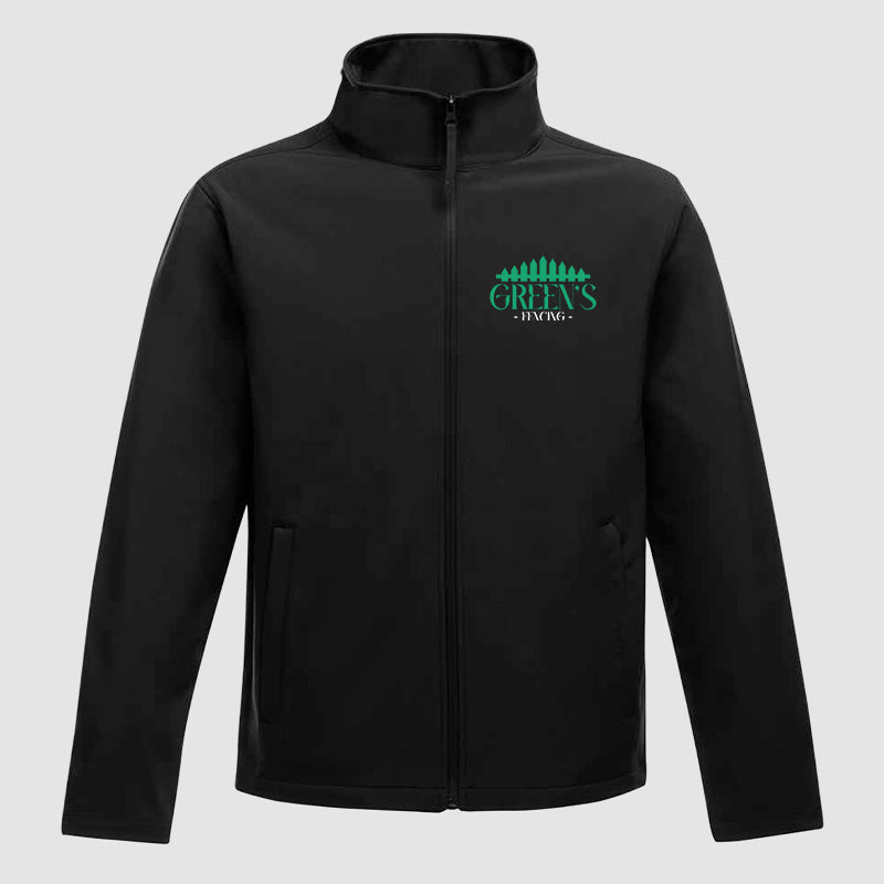 Soft Shell Jacket - Greens Fencing - Black