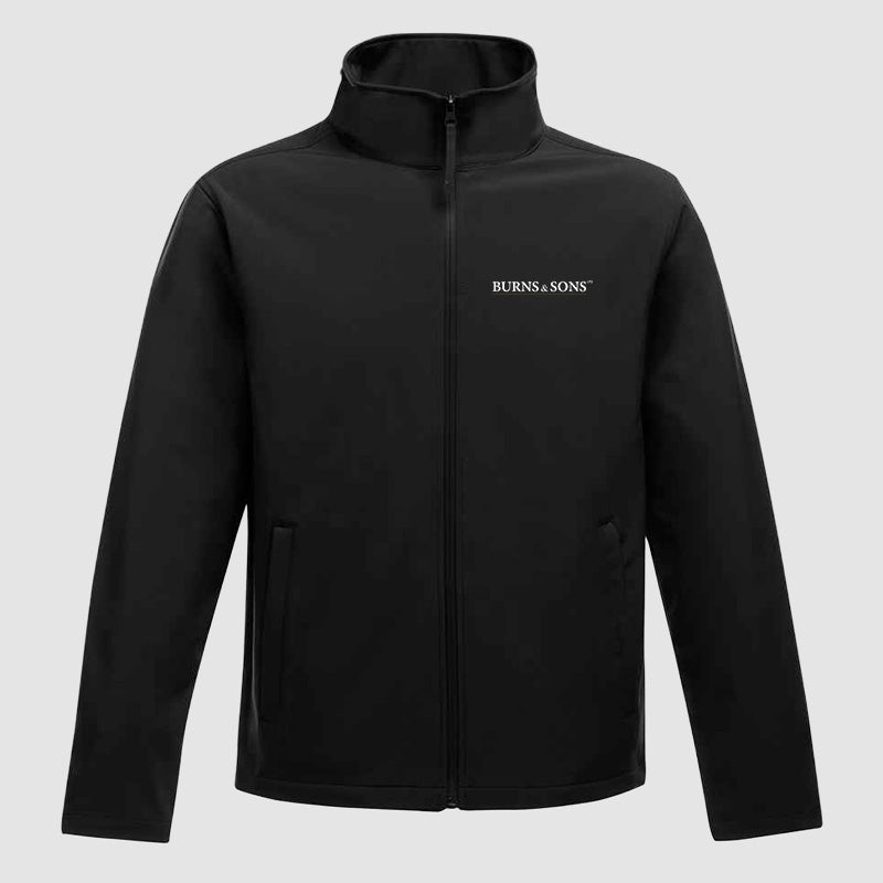 Softshell Jacket - Burns and Sons - Black