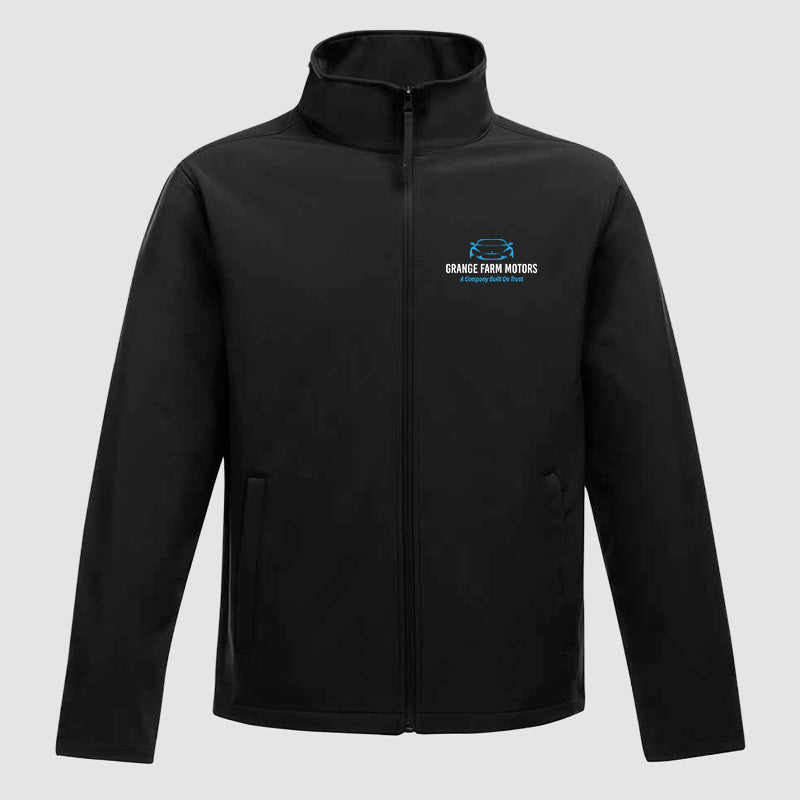 Softshell Jacket - Grange Farm Motors - Black