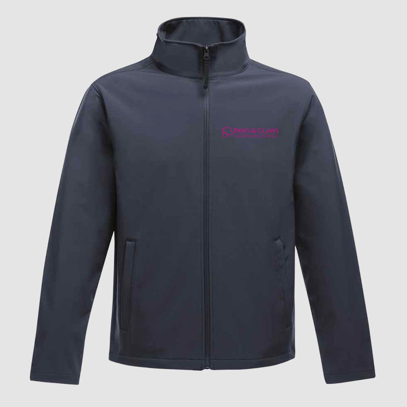 Soft Shell Jacket - Paws & Claws - Navy