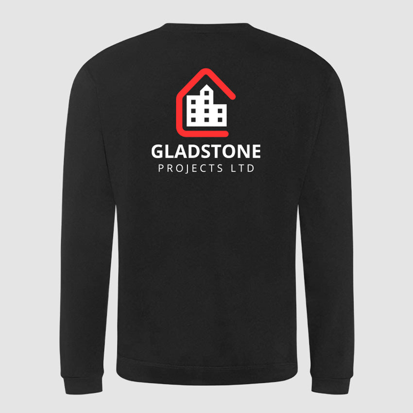 Sweatshirt- Gladstone Projects - Black