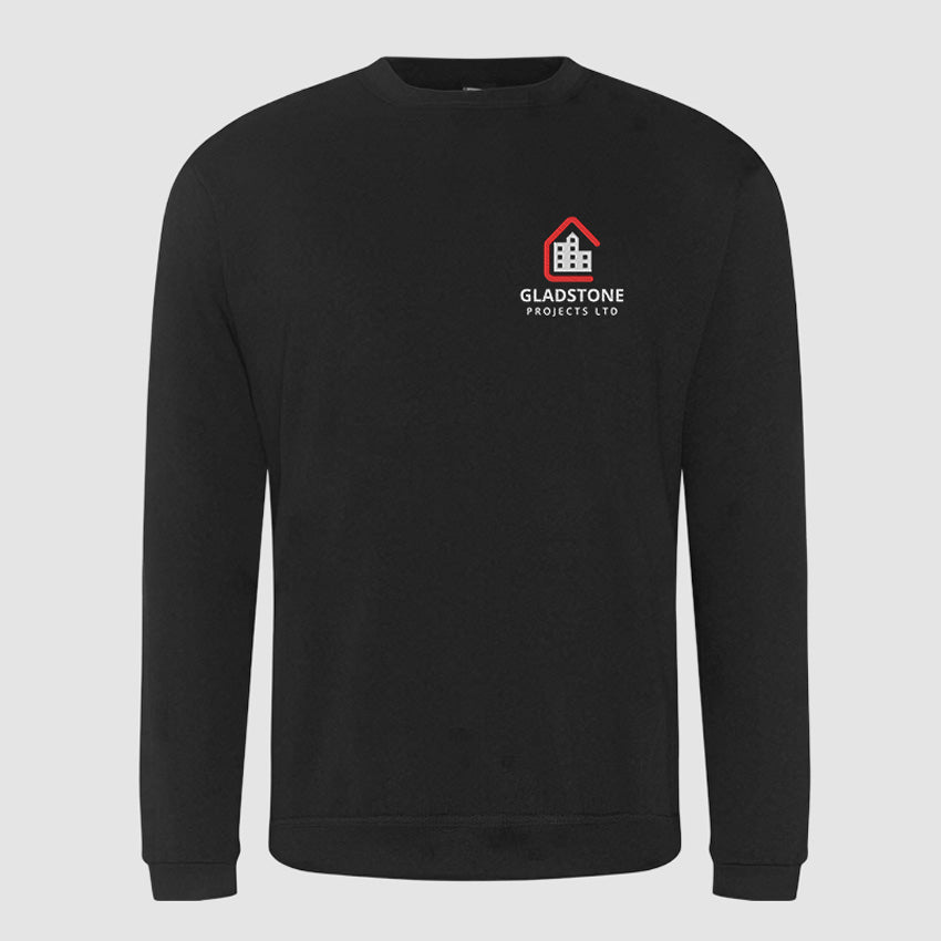 Sweatshirt- Gladstone Projects - Black
