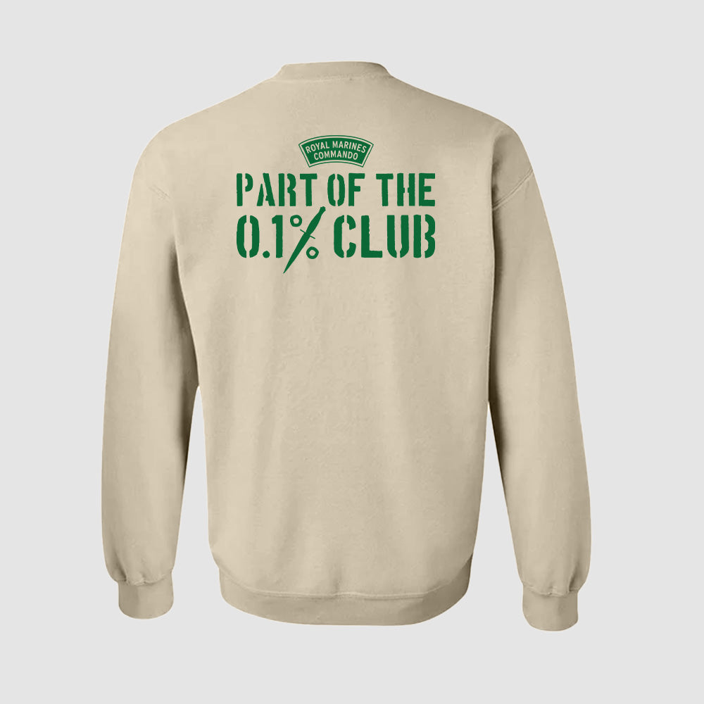 0.1% Club - Sand - Sweatshirt