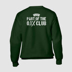 0.1% Club - Green - Sweatshirt