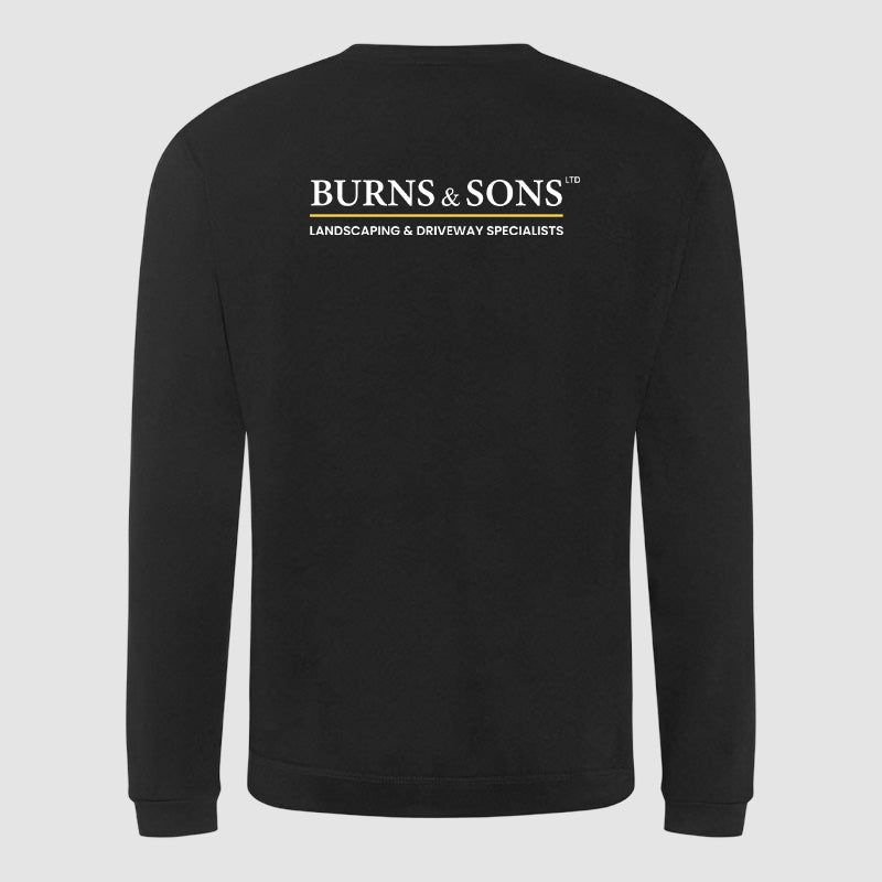 Sweatshirt - Burns and Sons - Black