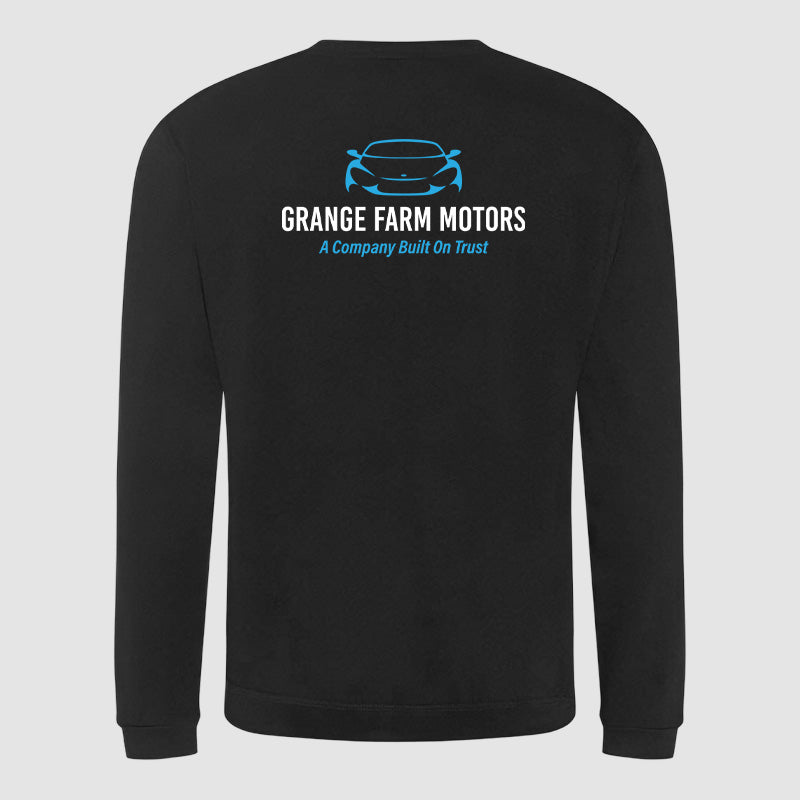 Sweatshirt - Grange Farm Motors - Black