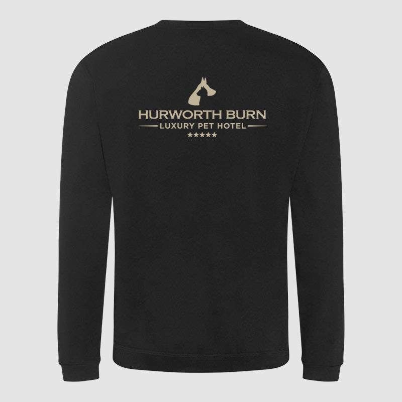Sweatshirt - Hurworth Burn - Black