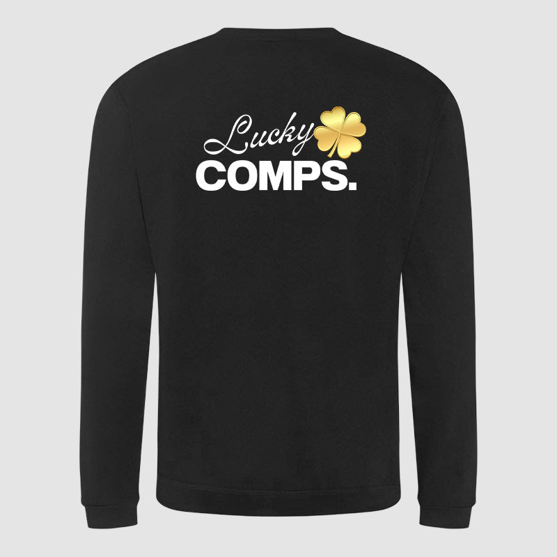 Sweatshirt - Lucky Comps - Black