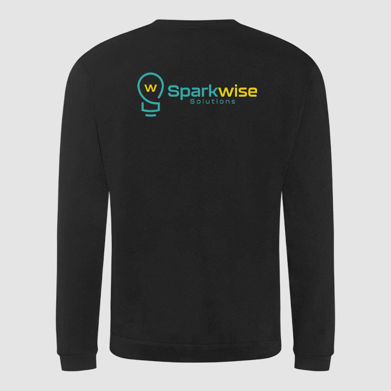 Sweatshirt - Sparkwise - Black