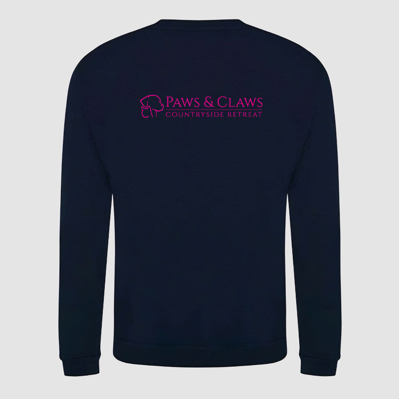 Sweatshirt - Paws & Claws - Navy