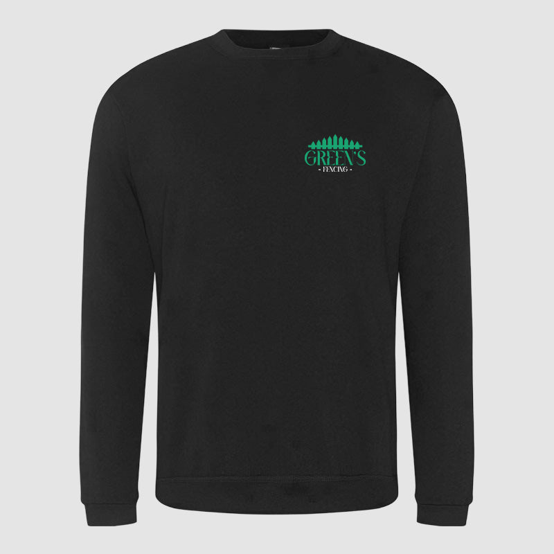 Sweatshirt - Greens Fencing - Black