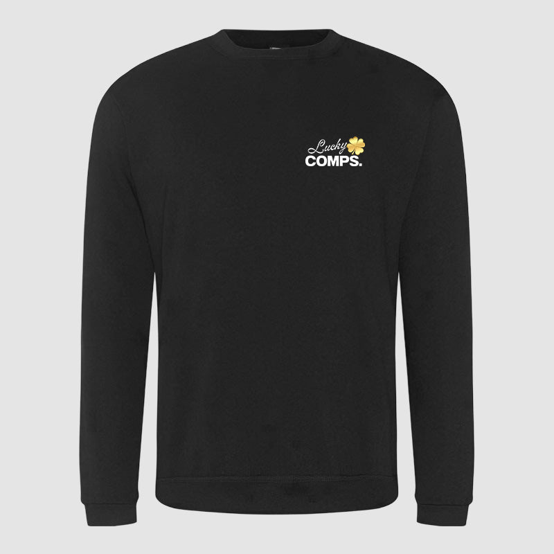 Sweatshirt - Lucky Comps - Black