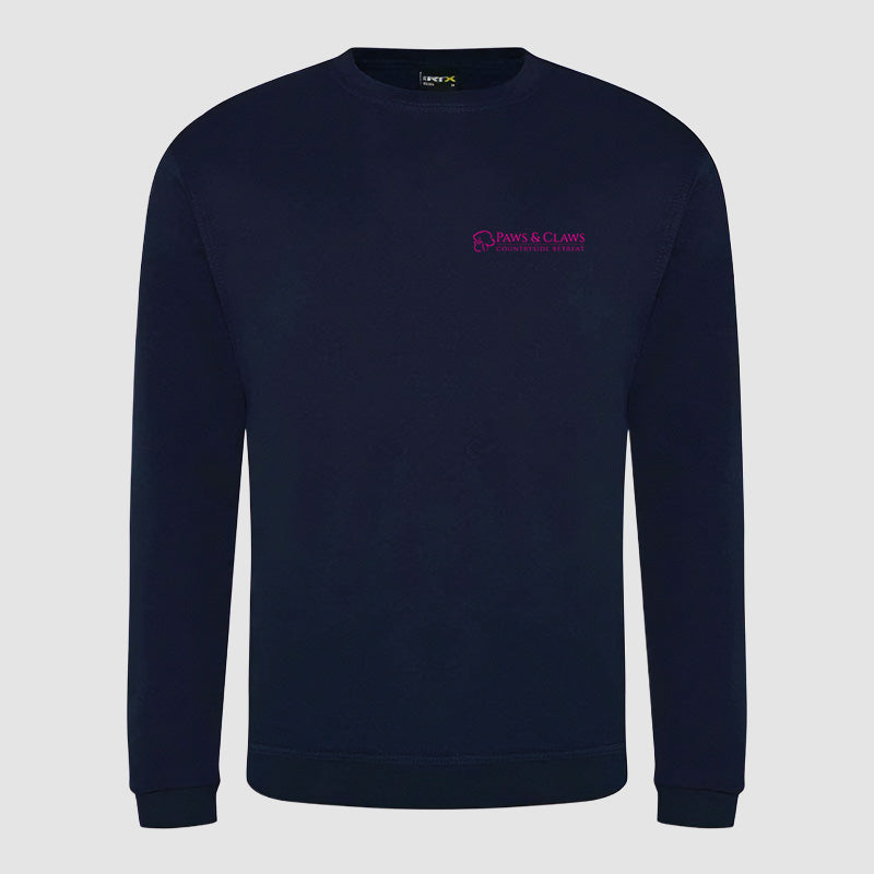 Sweatshirt - Paws & Claws - Navy