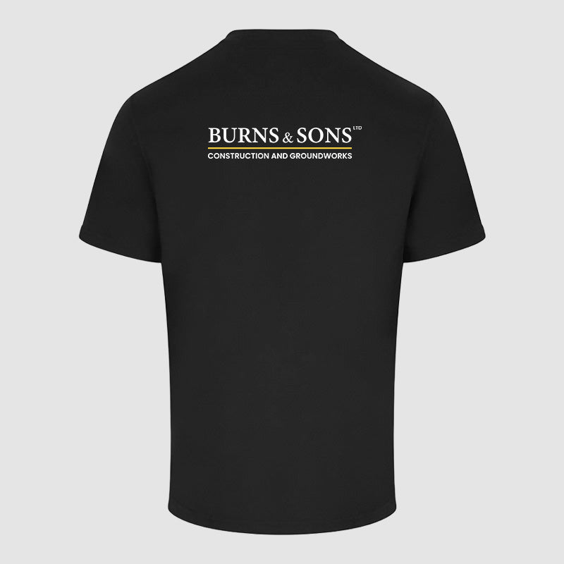 T-Shirt - Burns and Sons - Black
