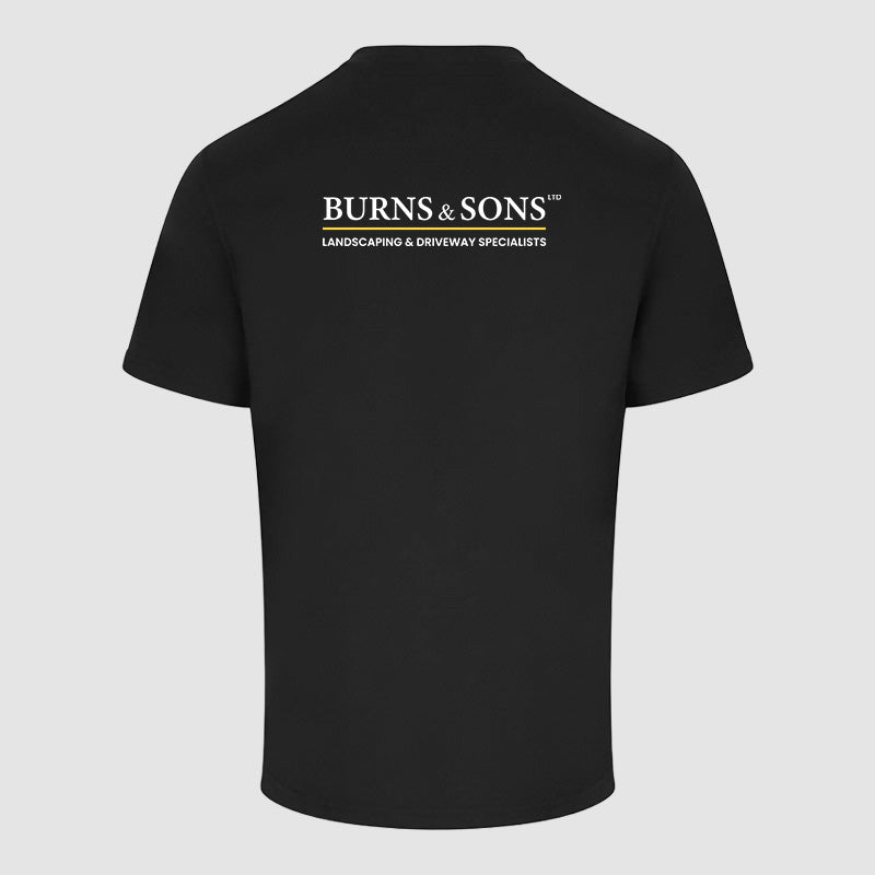 T-Shirt - Burns and Sons - Black