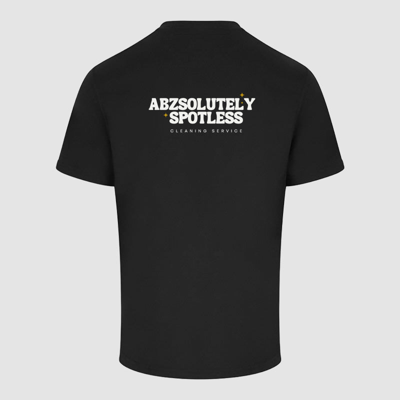 T-Shirt - Abzsolutely Spotless - Black