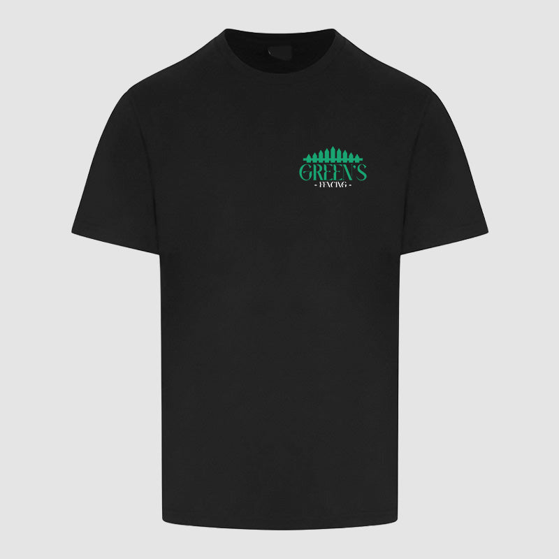 T-Shirt - Greens Fencing - Black