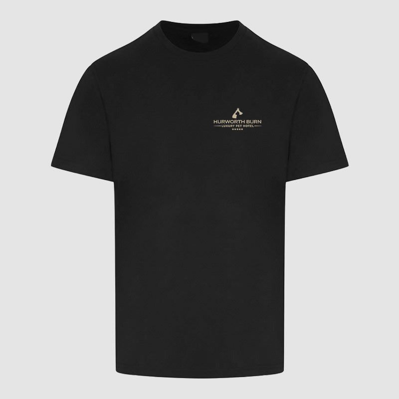 T-Shirt - Hurworth Burn - Black