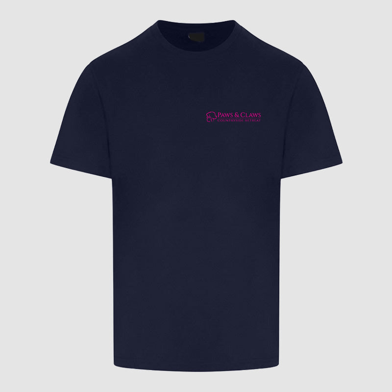 T-Shirt - Paws & Claws - Navy
