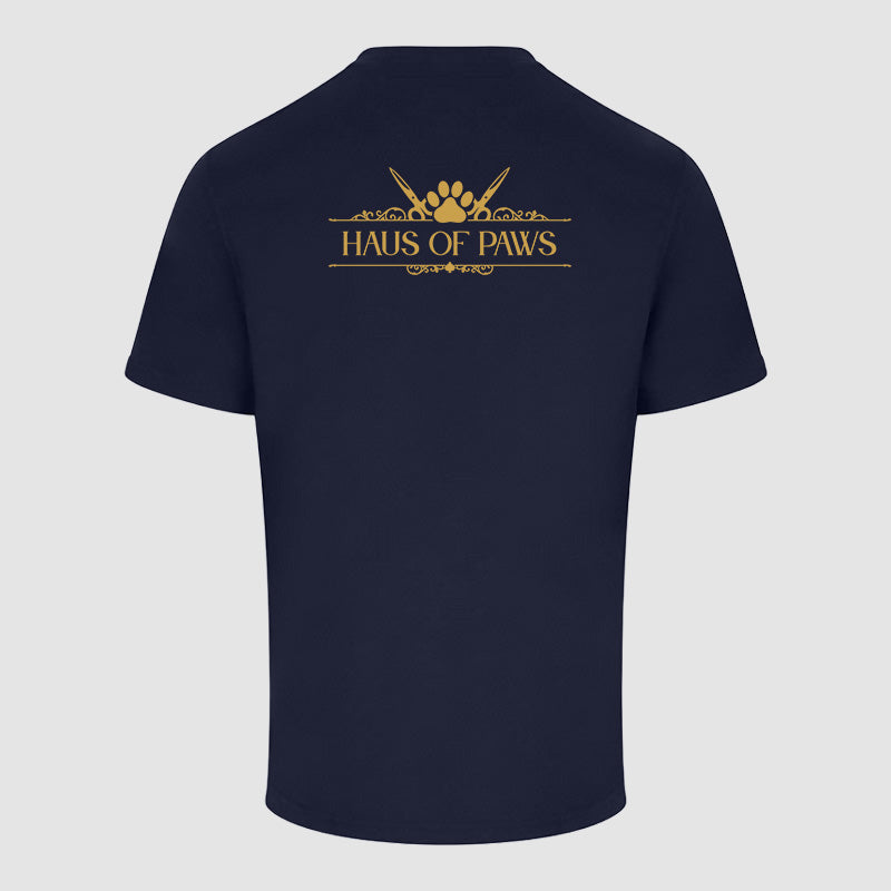 T-Shirt - Haus of Paws - Navy