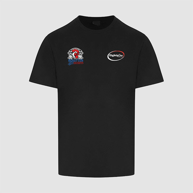 EightyOne / Rooster - T-Shirt - Black