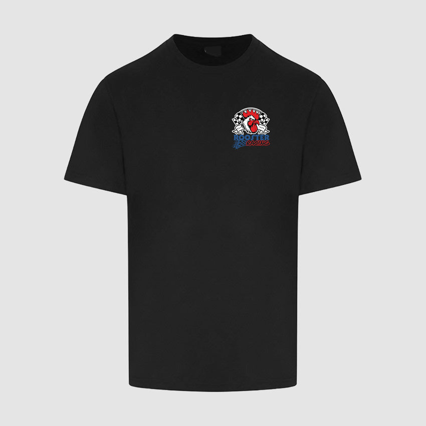 Rooster Racing - T-Shirt - Black