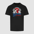 Rooster Racing Large Front - T-Shirt - Black